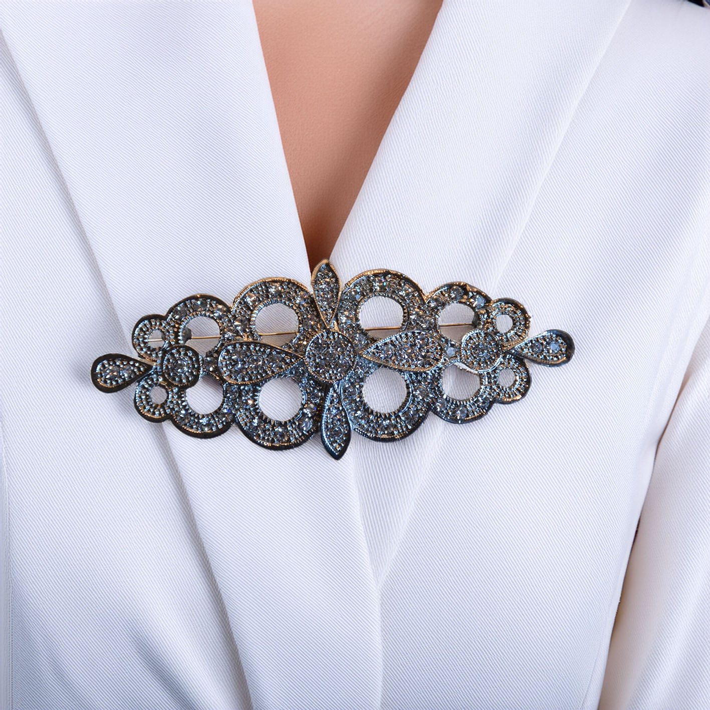 Broche Josefien Zilver