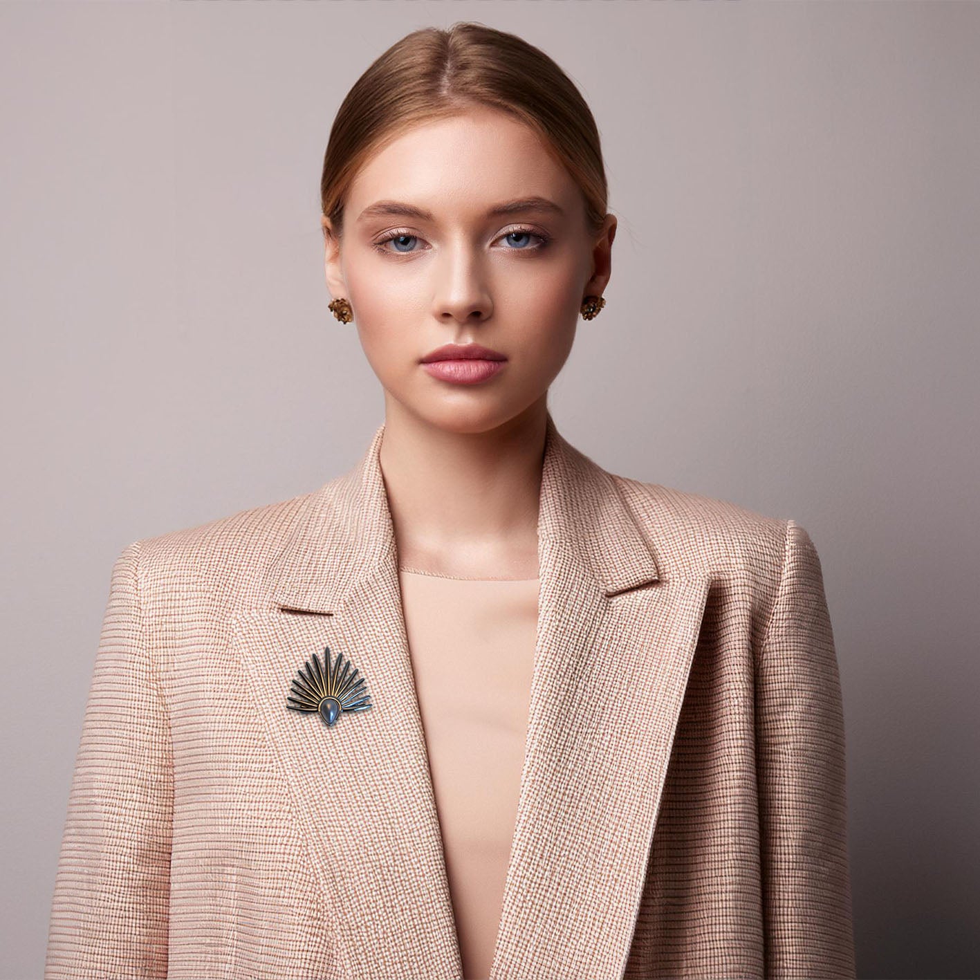 Broche Emma Zilver
