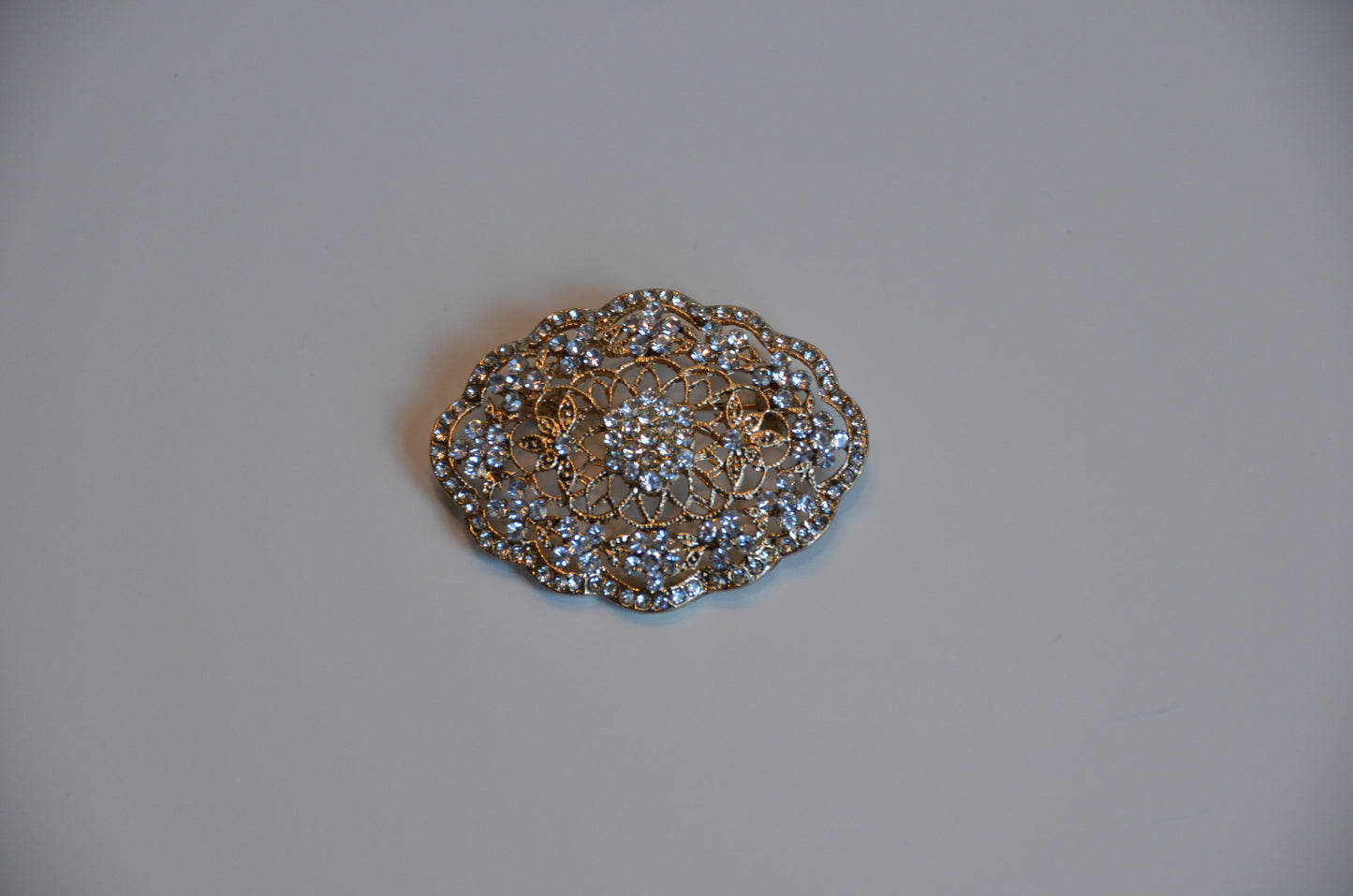 Broche Fleur Goud