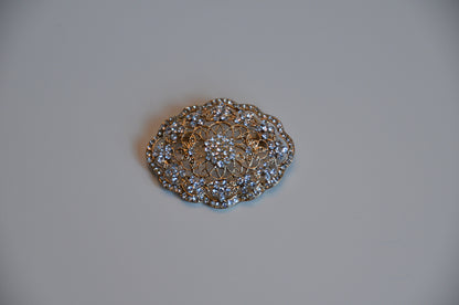 Broche Fleur Goud