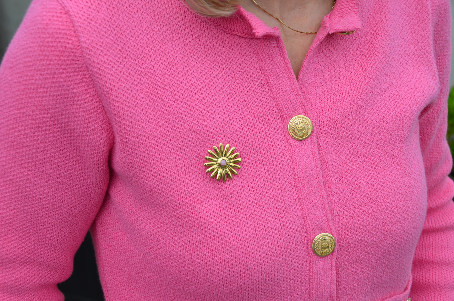 Broche Evi Roze