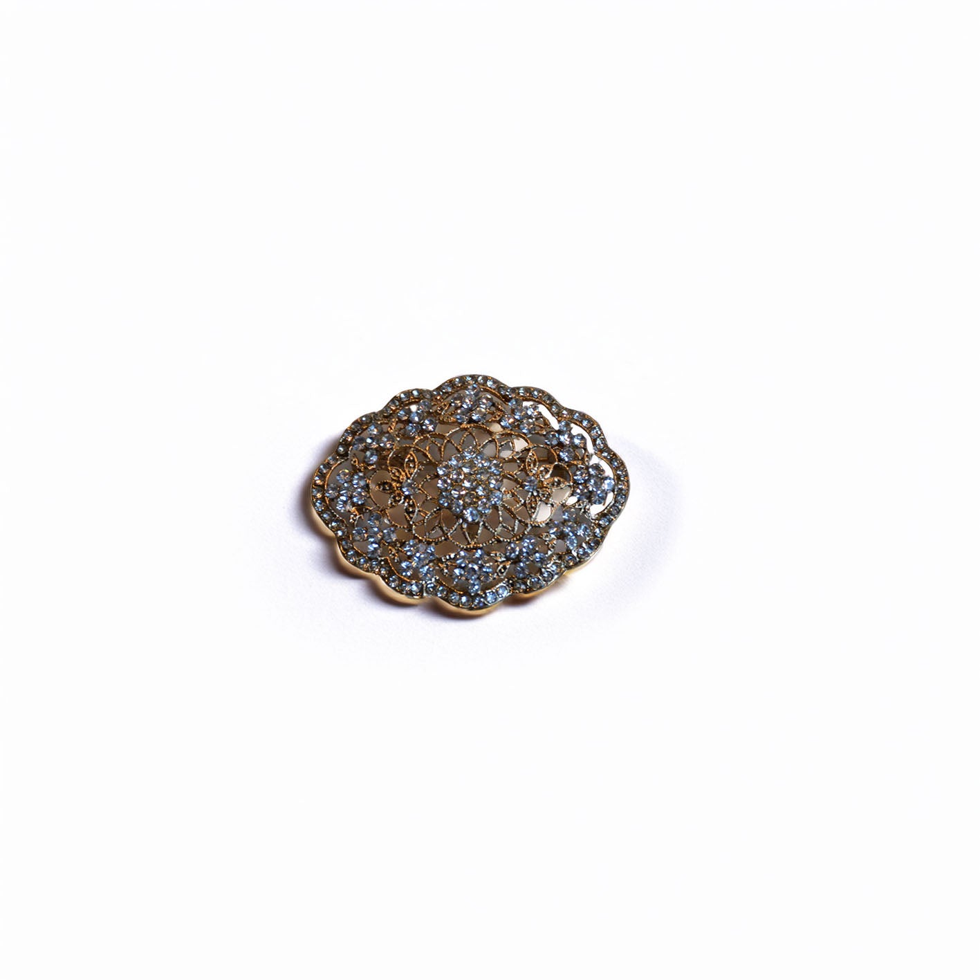 Broche Fleur Goud